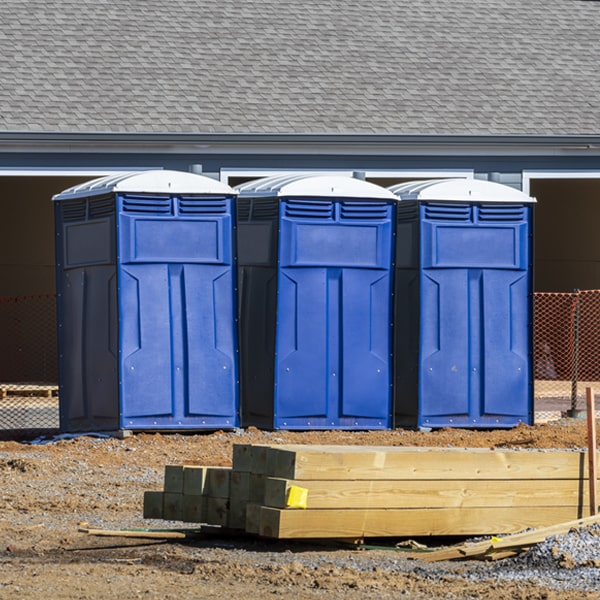 what is the maximum capacity for a single porta potty in Canon City Colorado